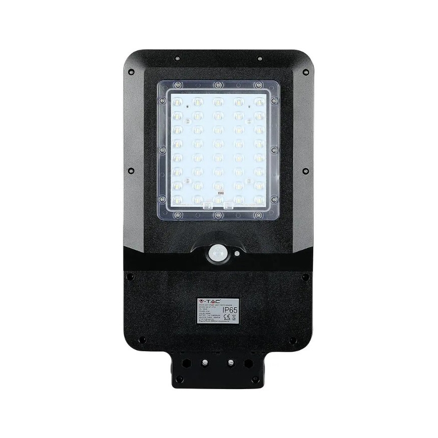 Candeeiro de rua solar LED com sensor LED/15W/7,4V 6000K IP65