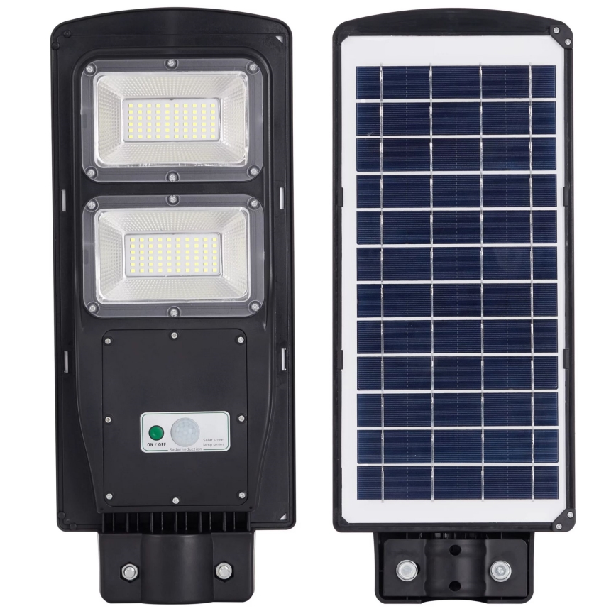 Candeeiro de rua solar LED com sensor STREET 2xLED/6W/3,2V 12000 mAh IP65 + comando
