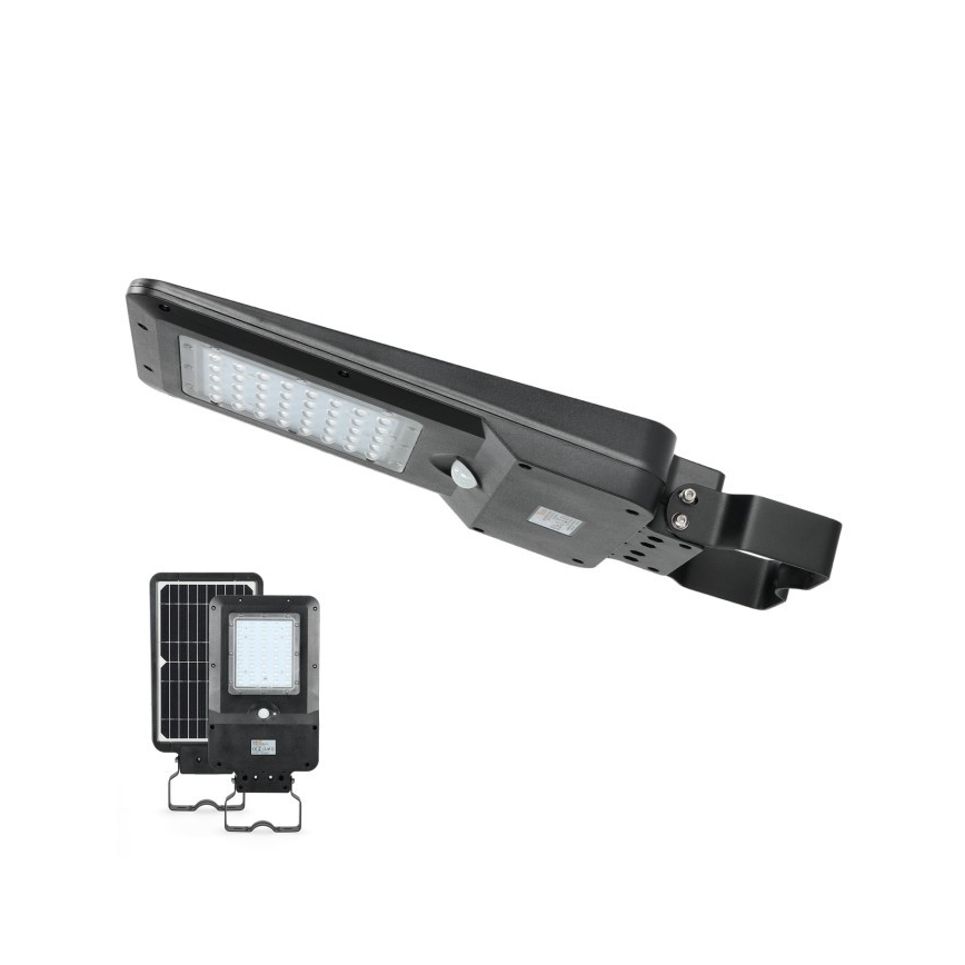Candeeiro de rua solar LED com sensor STREET LED/15W/7,4V 4000K IP65 5400 mAh