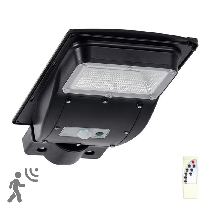 Candeeiro de rua solar LED com sensor STREET LED/3W/3,2V IP65 + controlo remoto