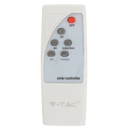 Candeeiro de rua solar LED com um sensor LED/10W/3,2V IP65 4000K + controlo remoto