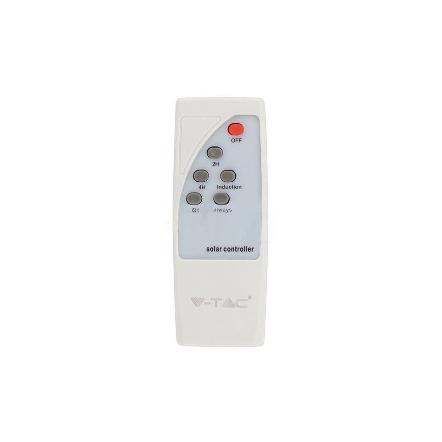 Candeeiro de rua solar LED com um sensor LED/10W/3,2V IP65 4000K + controlo remoto