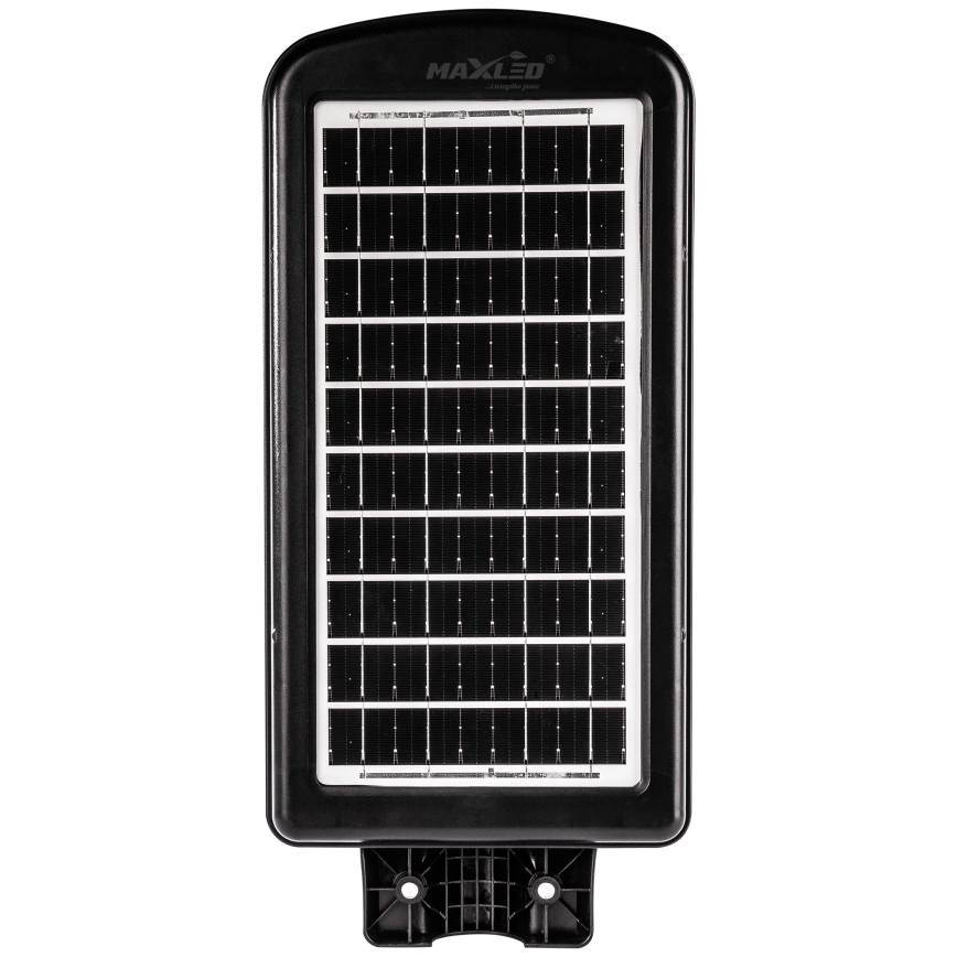 Candeeiro de rua LED solar regulável com sensor LED/180W/6V 6500K IP65 preto + comando