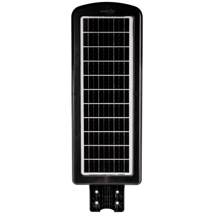 Candeeiro de rua LED solar regulável com sensor LED/300W/6V 6500K IP65 preto + comando