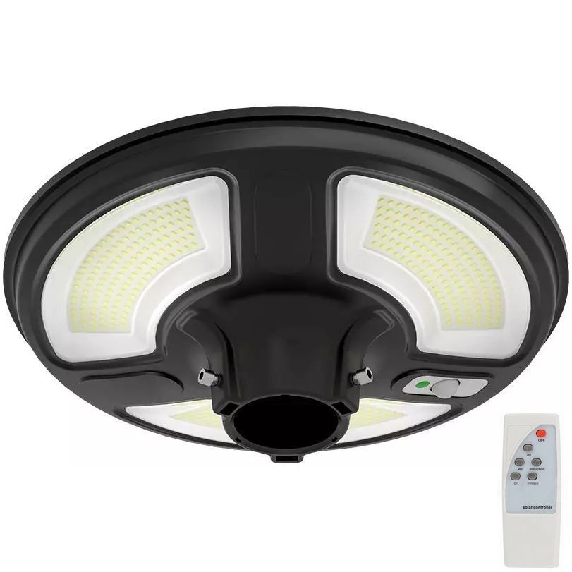 Candeeiro de rua solar LED com um sensor LED/7,5W/3,2V IP65 4000K + controlo remoto