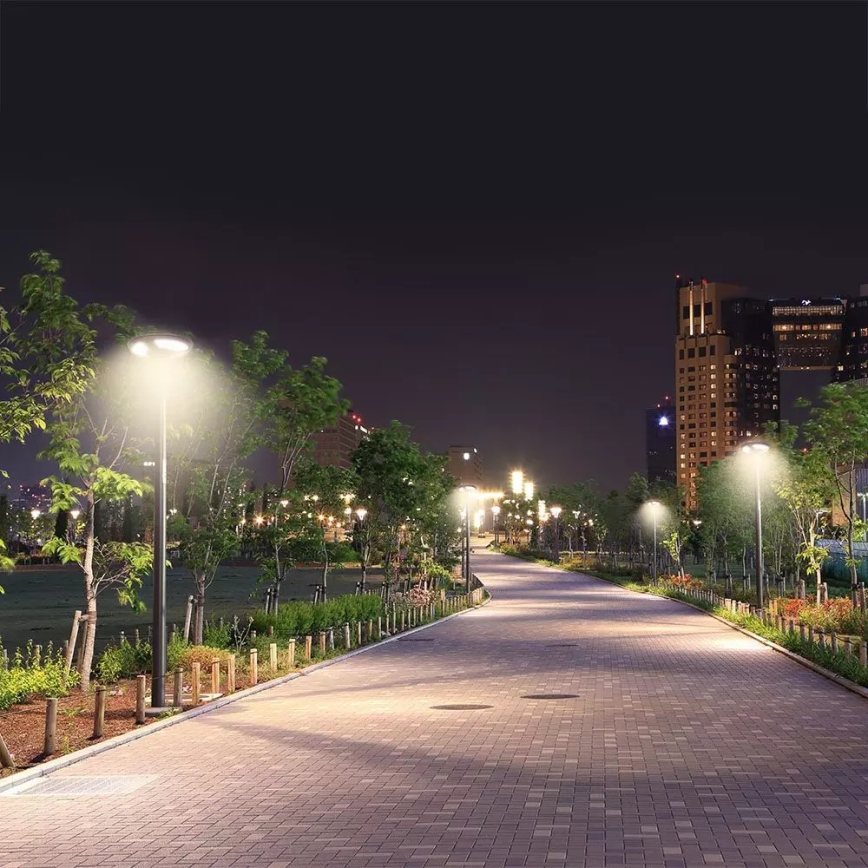 Candeeiro de rua solar LED com um sensor LED/7,5W/3,2V IP65 4000K + controlo remoto