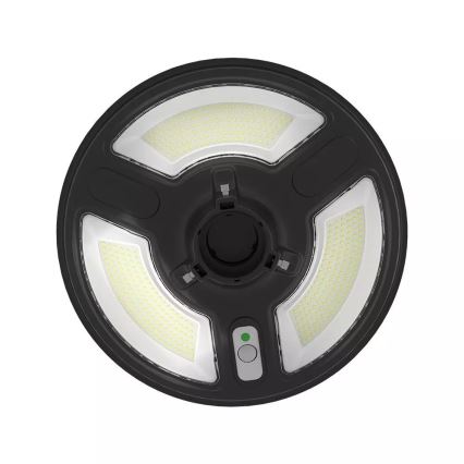 Candeeiro de rua solar LED com um sensor LED/7,5W/3,2V IP65 4000K + controlo remoto