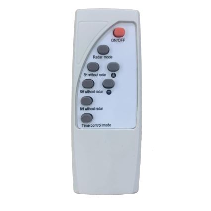 Candeeiro de rua solar LED com um sensor STREET LED/10W/3,2V IP65 + controlo remoto