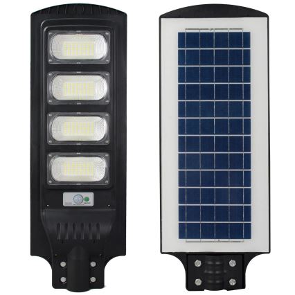 Candeeiro de rua solar LED com um sensor STREET LED/15W/3,2V IP65 + controlo remoto