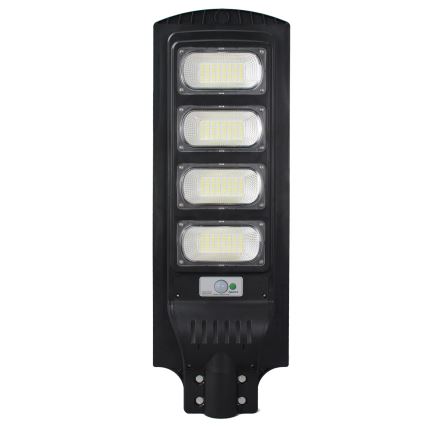 Candeeiro de rua solar LED com um sensor STREET LED/15W/3,2V IP65 + controlo remoto