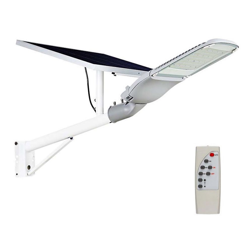 Candeeiro de rua solar regulável  SAMSUNG CHIP LED/50W/6,4V 6000K IP65 30000 mAh + comando