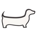 Candeeiro de secretária infantil LED DOG/12W/230V preto