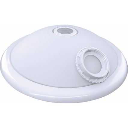 Luminária de teto MANA com sensor de movimento e crepuscular, 2xE27/40W/230V, diâmetro 30 cm, branca