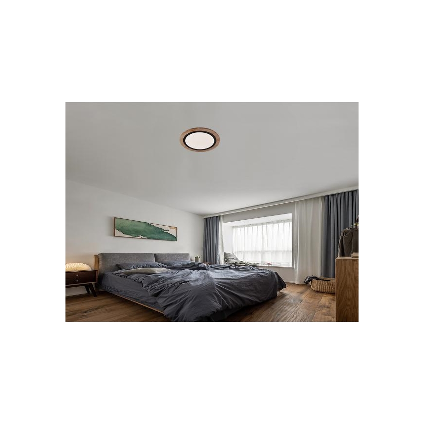 Candeeiro de tecto dimerizável LED/25W/230V 3000-6500K + controlo remoto