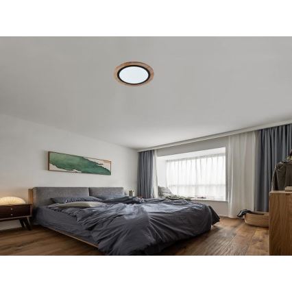 Candeeiro de tecto dimerizável LED/25W/230V 3000-6500K + controlo remoto