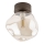Candeeiro de tecto LAVA 1xG9/8W/230V bronze/bege fumado