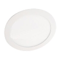 Candeeiro de tecto LED, 18 W, 230 V, Ø 22,5 cm, branco