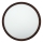 Candeeiro de tecto LED/24W/230V 3000/4000/6500K Ø 30 cm castanho