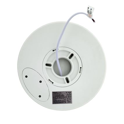 Candeeiro de teto LED com sensor de movimento LED/20W/230V 3000/4000/6500K Ø 230 cm IP54 cinzento