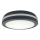 Candeeiro de tecto LED com sensor de movimento LED/20W/230V 3000/4000/6500K Ø 230 cm IP54 antracite