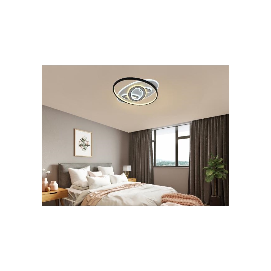 Candeeiro de tecto LED dimerizável LED/105W/230V 3000-6500K + comando remoto