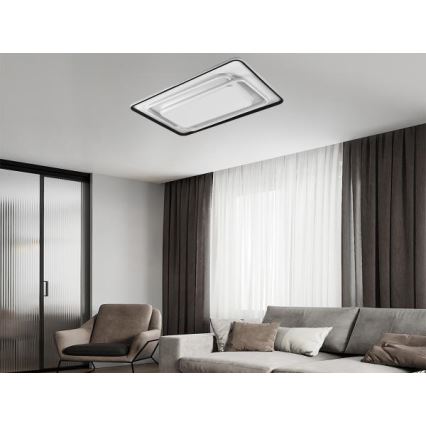 Candeeiro de tecto LED dimerizável LED/220W/230V 3000-6500K + controlo remoto