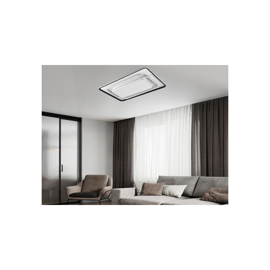 Candeeiro de tecto LED dimerizável LED/220W/230V 3000-6500K + controlo remoto