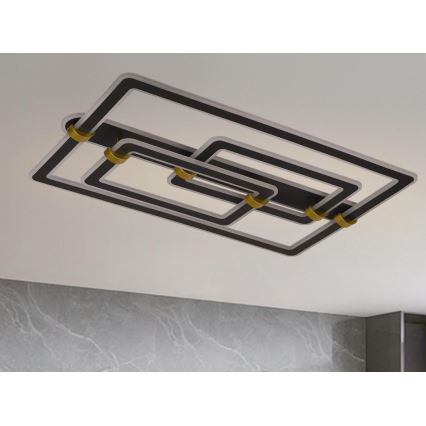Candeeiro de tecto LED dimerizável LED/280W/230V 3000-6500K + comando remoto