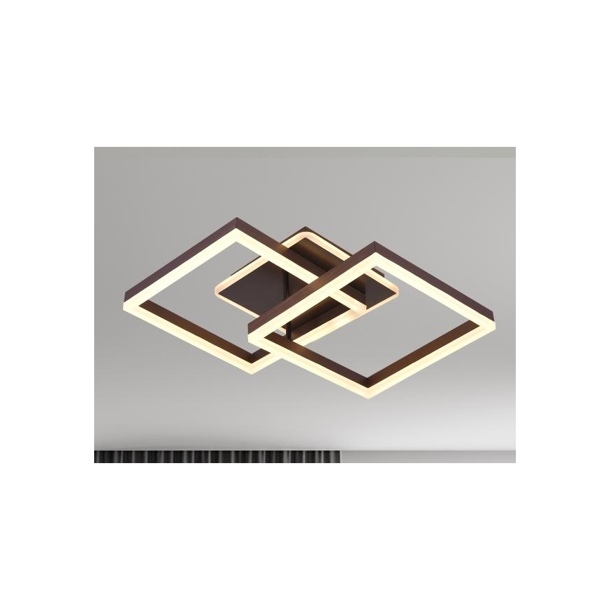 Candeeiro de tecto LED dimerizável LED/80W/230V 3000-6500K + comando remoto