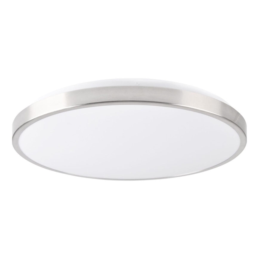 Candeeiro de tecto LED LIBRA LED/24W/230V, diâmetro 39 cm, cromado brilhante