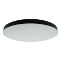 Candeeiro de tecto LED para casa de banho FLUME LED/10W/230V Ø 22,5 cm IP44 preto