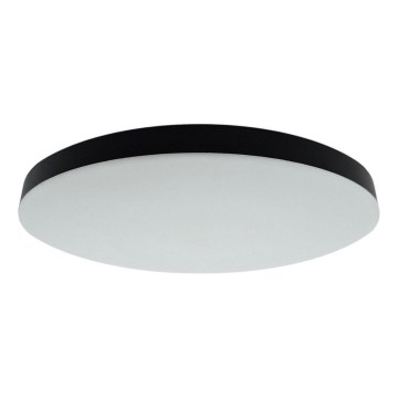Candeeiro de tecto LED para casa de banho FLUME LED/10W/230V Ø 22,5 cm IP44 preto