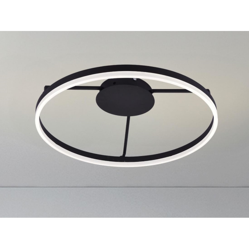 Candeeiro de tecto LED regulável de montagem sobreposta LED/55W/230V 3000-6500K + controlo remoto
