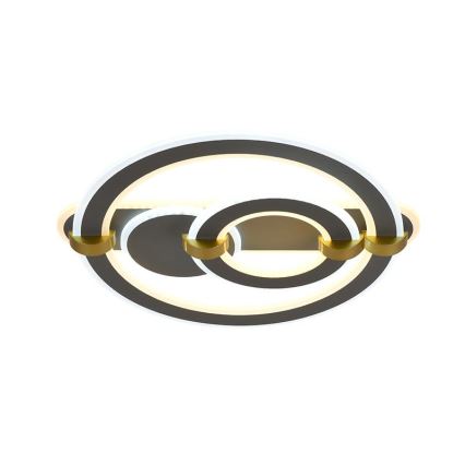 Candeeiro de tecto LED regulável LED/120W/230V 3000-6500K + comando remoto