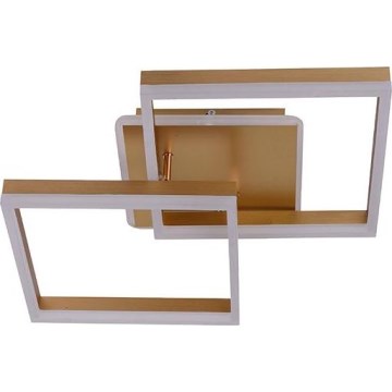 Candeeiro de tecto LED regulável LED/80W/230V 3000-6500K + controlo remoto