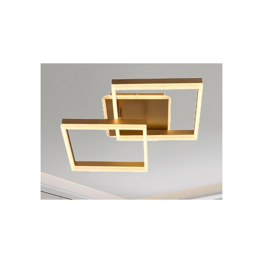 Candeeiro de tecto LED regulável LED/80W/230V 3000-6500K + controlo remoto
