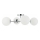 Candeeiro de tecto MADDIE 4xE14/5W/230V cromado brilhante