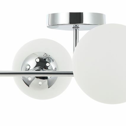 Candeeiro de tecto MADDIE 4xE14/5W/230V cromado brilhante