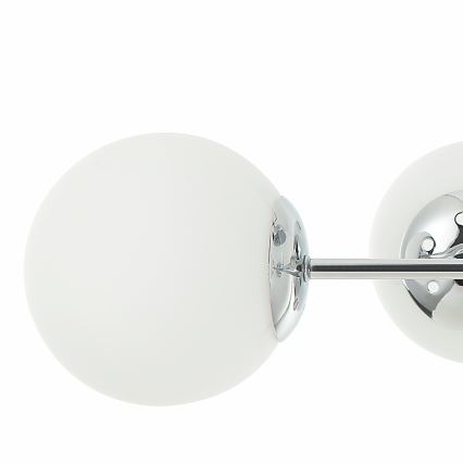 Candeeiro de tecto MADDIE 4xE14/5W/230V cromado brilhante