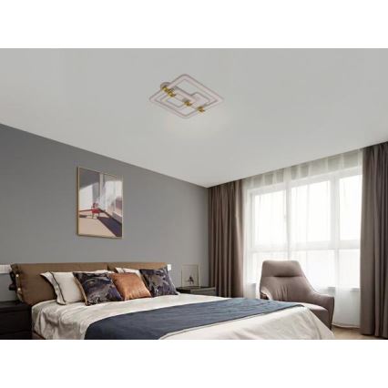 Candeeiro de tecto regulável LED/140W/230V 3000-6500K + controlo remoto
