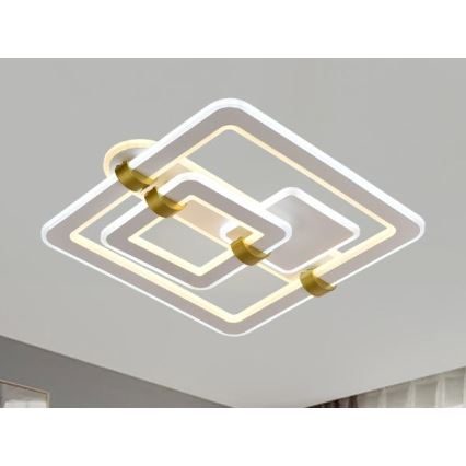 Candeeiro de tecto regulável LED/140W/230V 3000-6500K + controlo remoto