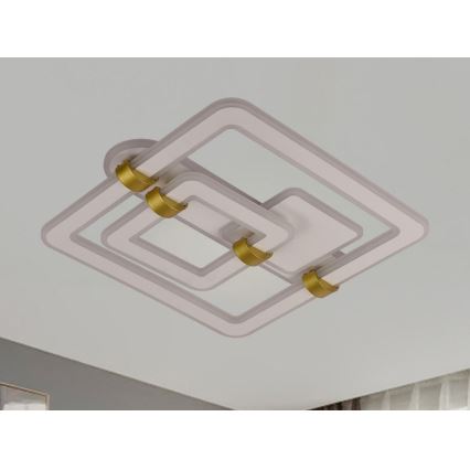 Candeeiro de tecto regulável LED/140W/230V 3000-6500K + controlo remoto