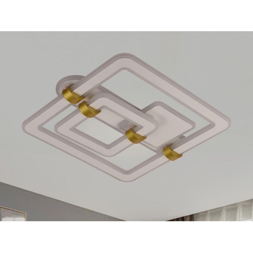 Candeeiro de tecto regulável LED/140W/230V 3000-6500K + controlo remoto