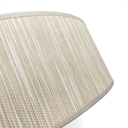 Candeeiro de tecto SIRJA 1xE27/15W/230V Ø 35 cm bege