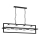 Candeeiro de teto com corrente DIEGO 4xE14/40W/230V preto
