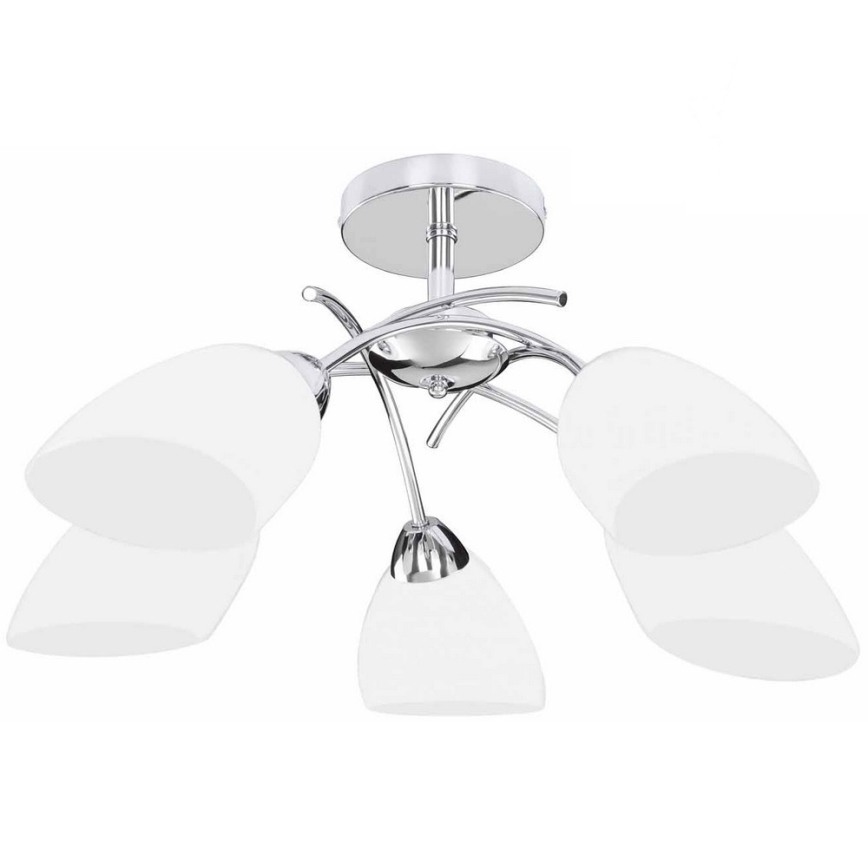 Candeeiro de teto em haste VILETTA 5xE27/60W/230V
