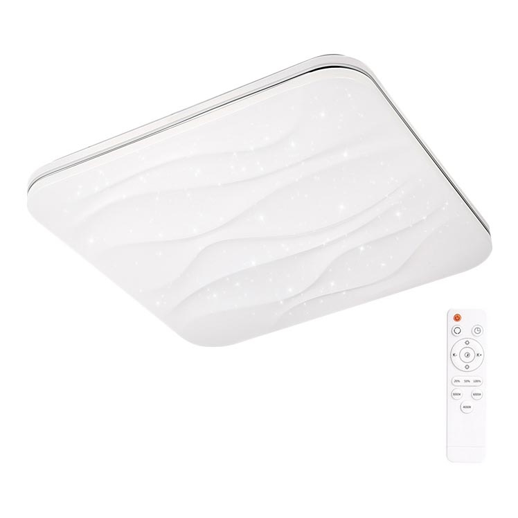 Candeeiro de teto fosco LED DESERT controlo remoto LED/72W/230V
