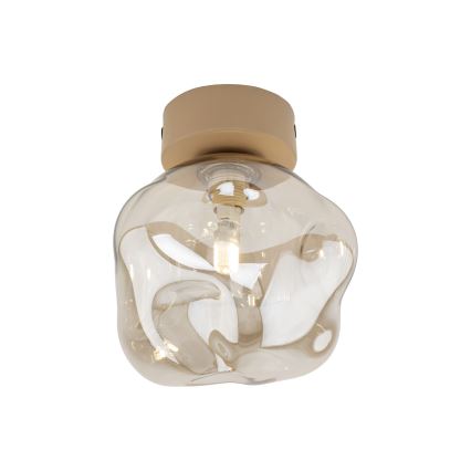 Candeeiro de teto LAVA 1xG9/8W/230V bege/fumê bege
