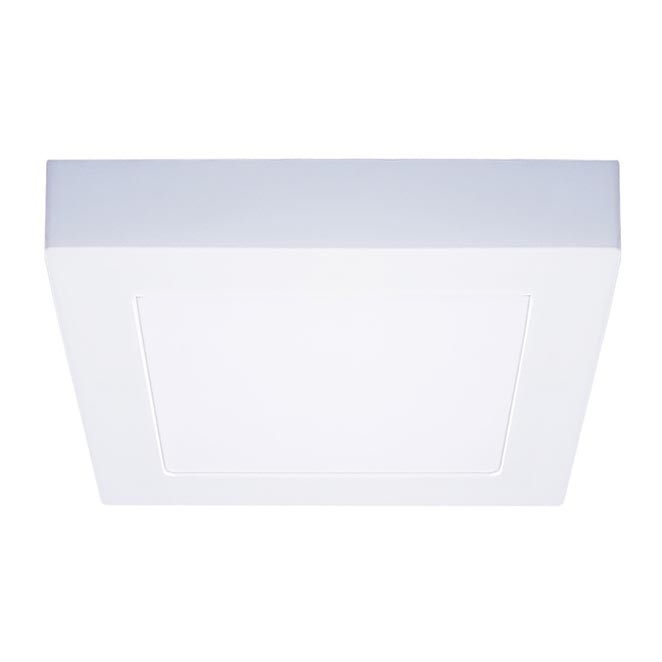 Candeeiro de teto LED 12W/230V 3000/4000/6000K 17x17 cm branco
