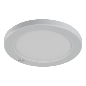 Candeeiro de teto LED com sensor de movimento 2em1 ERGA LED/17W/230V 3000/4000/6500K branco